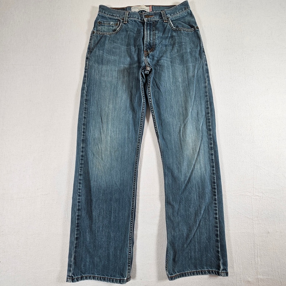 Levi's 569 Loose Straight Jeans Mens 29x32 Blue Medium Wash Baggy Denim